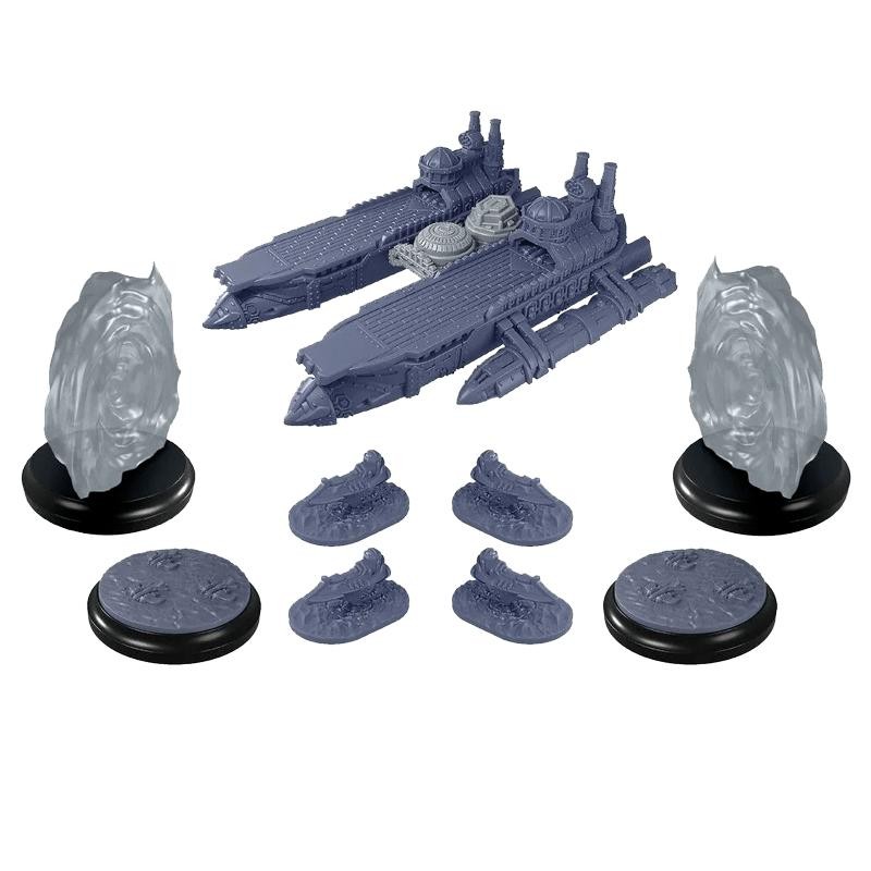 Dystopian Wars Topkapi Battlefleet Set