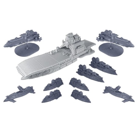 Dystopian Wars Couronne Battlefleet Set