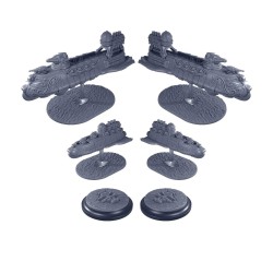 Dystopian Wars - Alliance Levant Support Squadrons