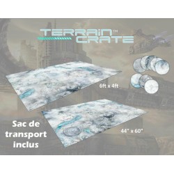 MGTC243_Terrain Crate - 6x4 Snowfield Battle Mat