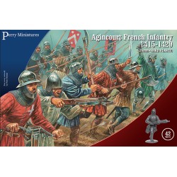 PEMAO50_Perry Miniatures - Agincourt French Infantry 1415-29