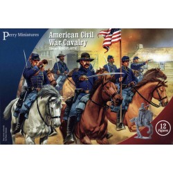 PEMACW2_Perry Miniatures - Plastic American Civil War Cavalry (12 figurines)