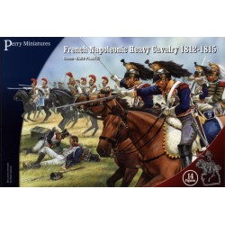 PEMFN120_Perry Miniatures - Plastic French Napoleonic Heavy Cavalry (Cuirassiers-Carabiniers, 14 figurines)_