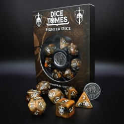 AGPS001_Artefact Games - Set de dés D&D - Guerrier