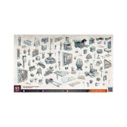 DNL0045 DUNGEONS & LASERS - DÉCORS - CITY BITS BUNDLE